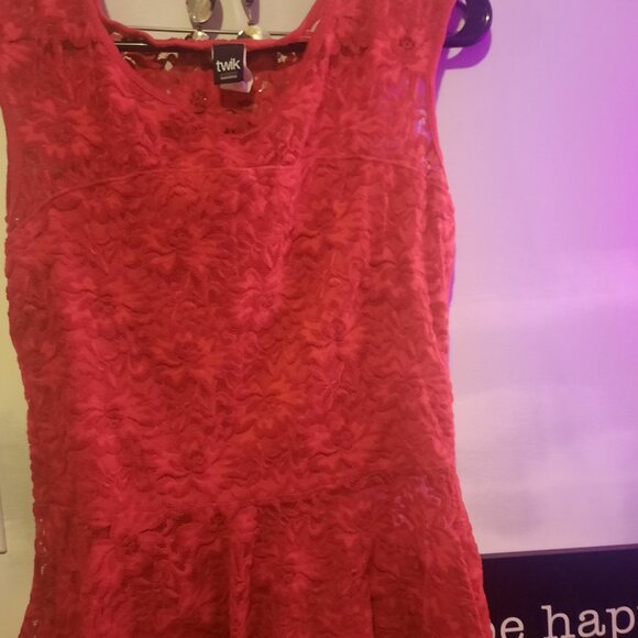 Twik floral red blouse - Picture 3 of 3